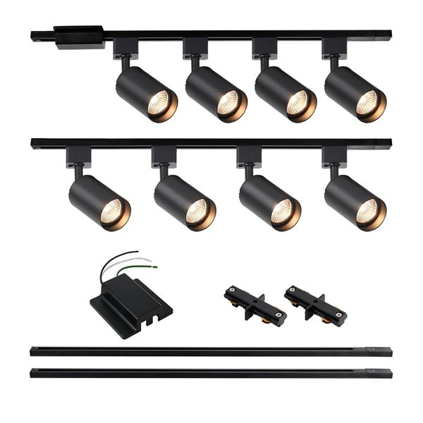 LED 8 Light Track Bar Lighting Kit - New