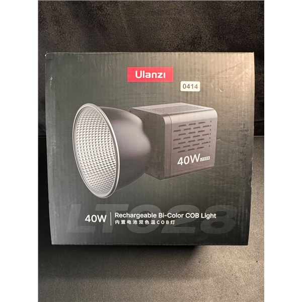 Ulanzi 40W Rechargeable Bi-Color COB Light - Open Box