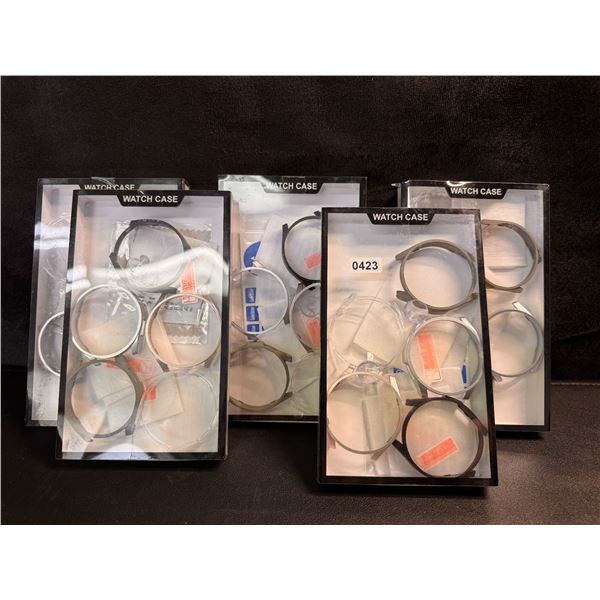 5 Packs of Assorted Colour Watch Cases for Samsung Galaxy Watch 6 43mm - New