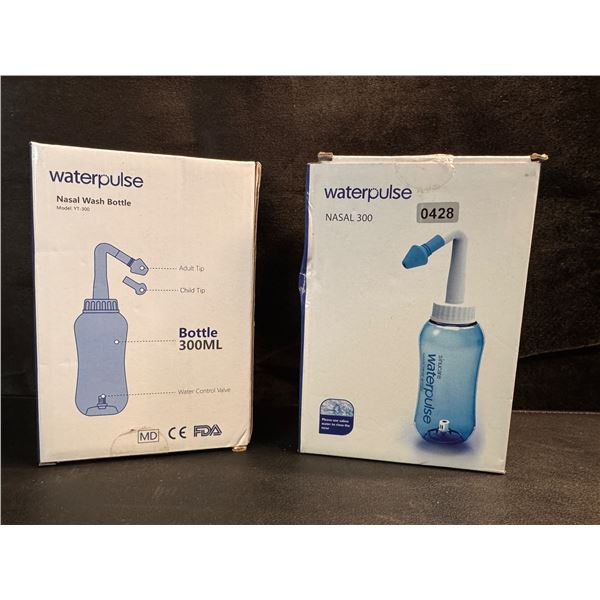 2 WaterPulse Nasal Wash Bottles - New