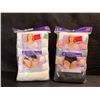 Image 1 : 2 6-Packs of Women's 2XLCotton Tagless Briefs - New