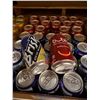 Image 1 : 35 Single Cans of Assorted Sodas - Cherry Bubbly - Brisk - 355ml Each