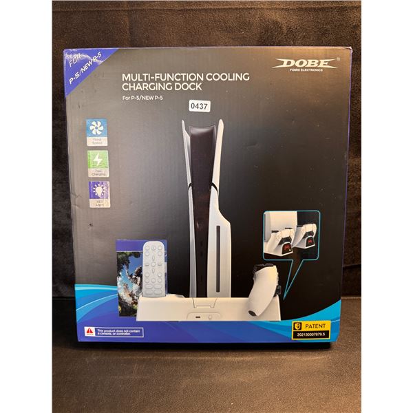 Dobe Multi Function Cooling and Charging Dock for PS5 Consoles - New