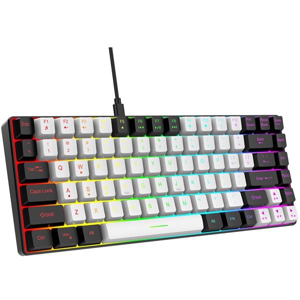 G84 RGB 85 Key Backlight Keyboard - New