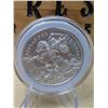 Image 3 : Lot 70-1) 1 oz  Aleksander the Great Legendary Warriors silver