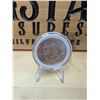 Image 2 : Lot 111-1)1 oz Aztec god of death silver