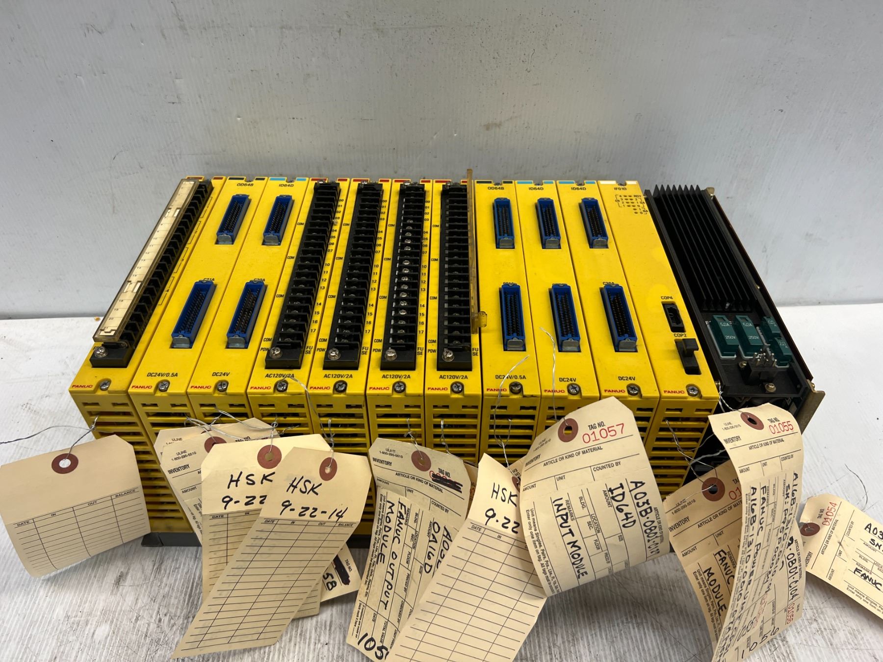 Fanuc #A03B-0801-C013 with Power Supply & Cards as Pictured
