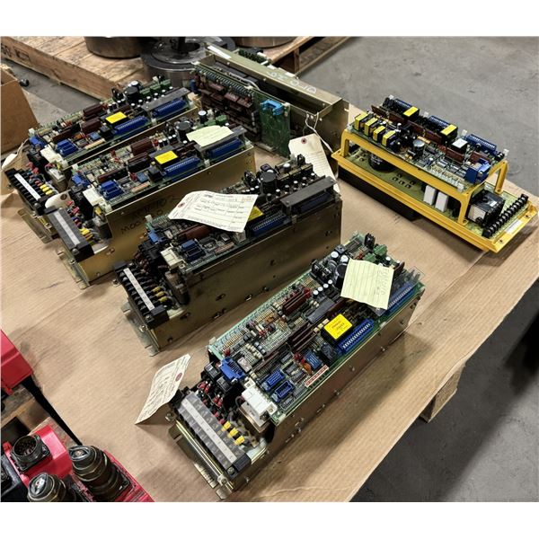 Skid Lot of Fanuc Servo Amplifiers