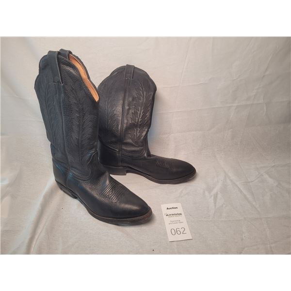 Ladies Leather Cowboy Boots A