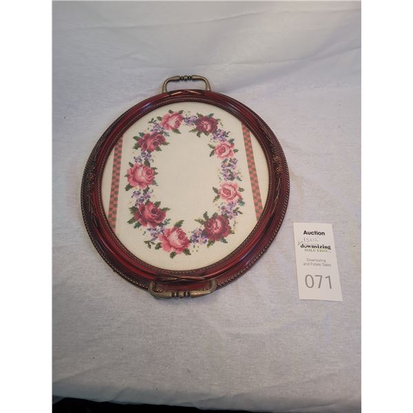 Framed Needle Point A