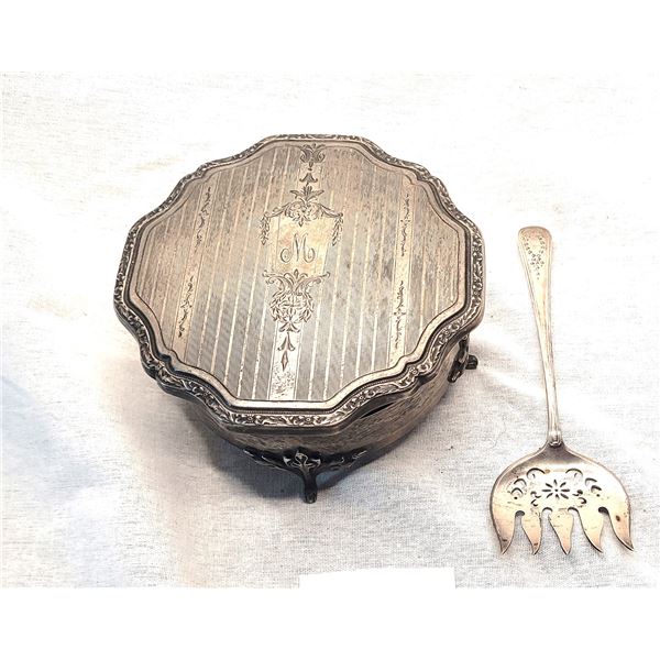 Birks Sterling Silver Trinket Box & More. A