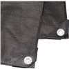 Image 2 : Group of 5 NEW AmazonCommercial Heavy Duty Black Poly Tarp, 12 x 20 ft., 1-Pack