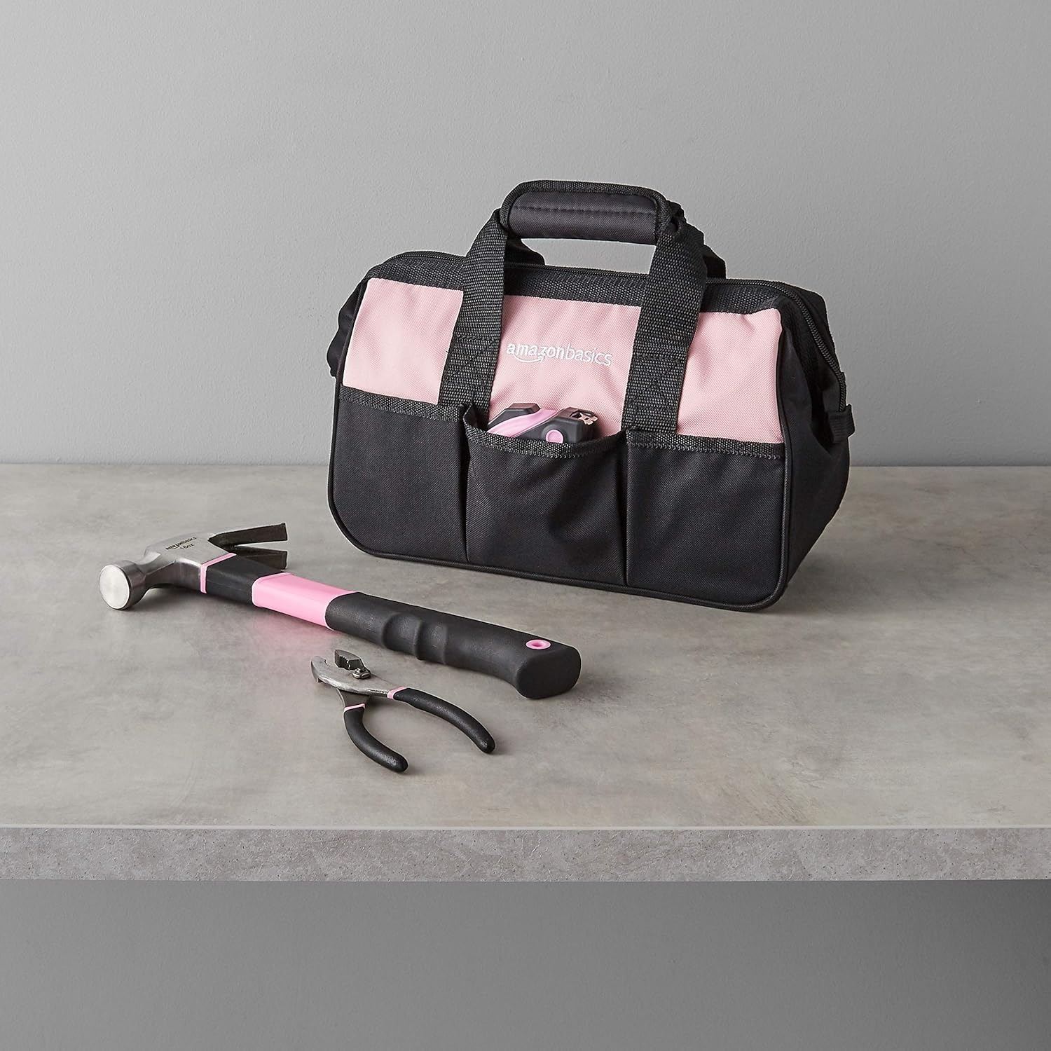 Group of 2 NEW AmazonBasics Household Tool Set with Tool Bag 165-Piece ...