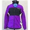 Image 1 : Women's Size S Columbia Black Ridge Purple Fleece Jacket (retail $150)