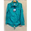 Image 1 : Women's Size S Columbia Aqua Windbreaker Jacket w/ Hidden Hoodie, UPF40