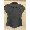 Image 2 : Women's Size XXL Columbia Short-Sleeve Shirt, Black, UPF 40 Sun Protection