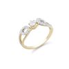 Image 2 : 14KT Yellow Gold 0.44ctw Diamond Ring