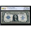 Image 1 : 1923 $1 Silver Certificate PCGS 67PPQ
