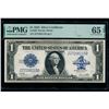Image 1 : 1923 $1 Silver Certificate PMG 65EPQ