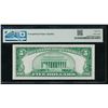 Image 2 : 1934 $5 STAR Silver Certificate PMG 65EPQ