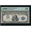 Image 1 : 1899 $5 Chief Silver Certificate PMG 35