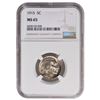 Image 1 : 1915 Buffalo Nickel NGC MS65