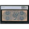 Image 2 : 1862 $5 T-53 Confederate PCGS 25