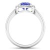 Image 4 : 14KT White Gold 2.02ctw Tanzanite and Diamond Ring