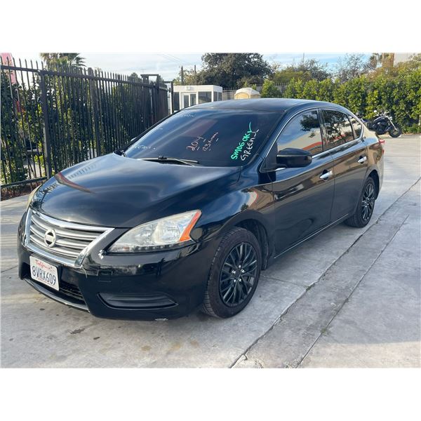 NISS  SENTRA 2014 SALV-T-DON SMOG