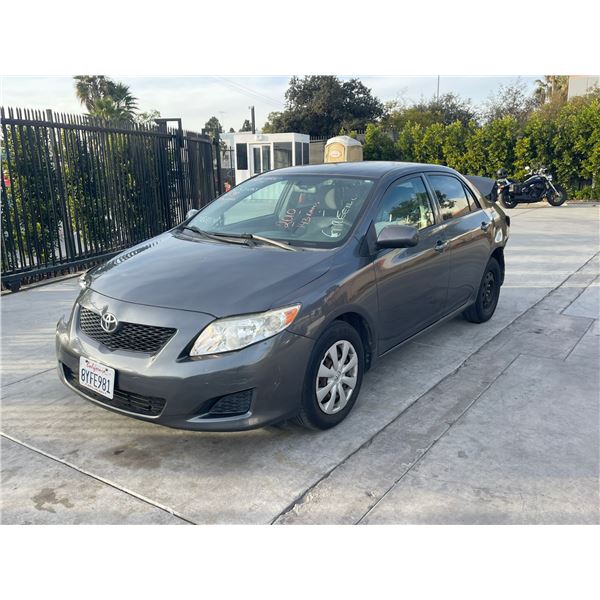 TOYT COROLLA 2010 SALV T/DONATION