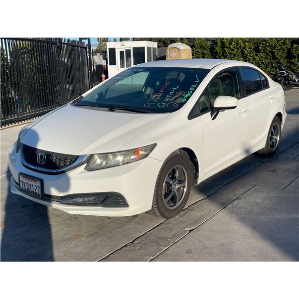 HOND CIVIC  2015 T-DON - SMOG