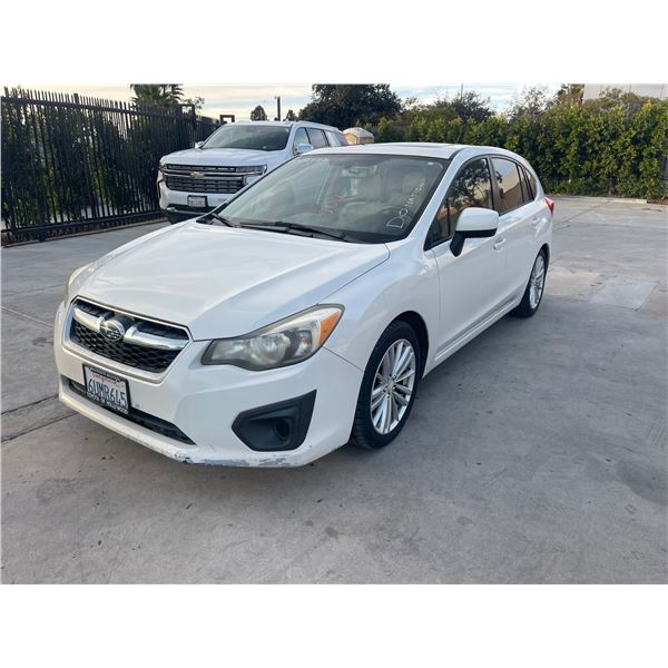 SUBA IMPREZA 2012 T-DONATION