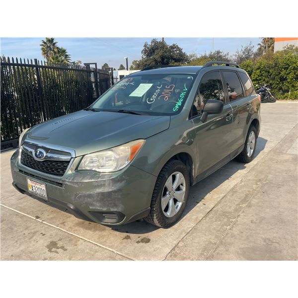 SUBA FORESTER 2015 APPT/DUP-T SMOG