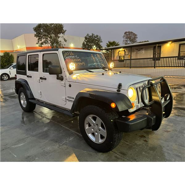 JEEP WRANGLER 2011 T-REPO 2 DAYS