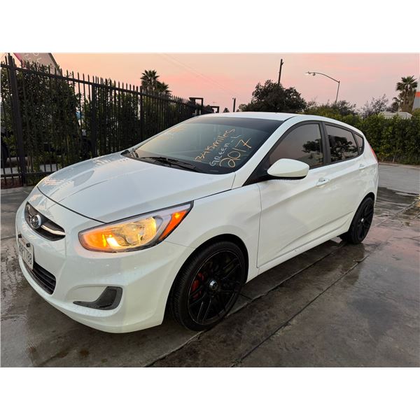 HYUN ACCENT 2017 WAIT/TITLE