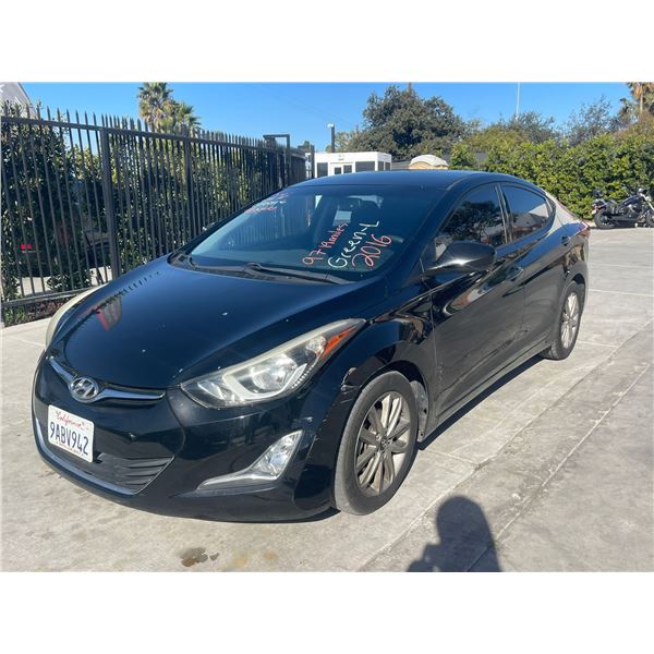 HYUN ELANTRA 2016 T-REPO 2 DAYS