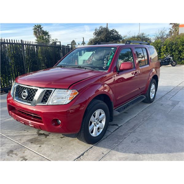 NISS PATHFINDER 2012 T-SMOG -2 DAYS