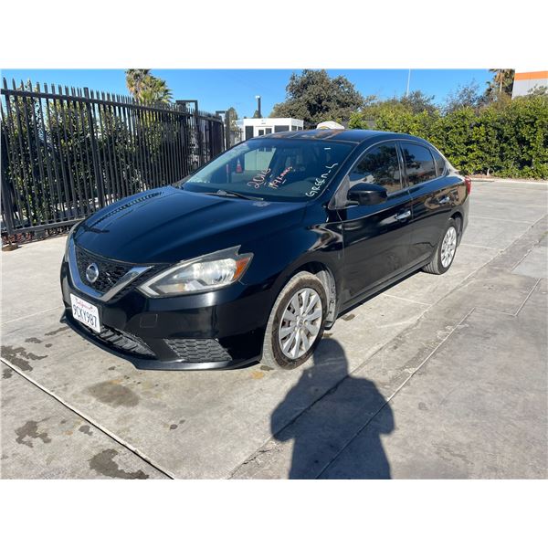 NISS SENTRA 2016 T-REPO 2 DAYS