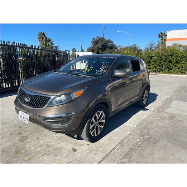 KIA SPORTAGE 2014 T-REPO 2 DAYS