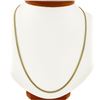 Image 1 : NEW Unisex Solid 14k Yellow Gold 2.6mm Miami Cuban Curb Link 20" Chain Necklace