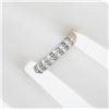 Image 3 : Estate 14K TT Gold 0.30 ctw Round Channel Diamond Domed Stack Wedding Band Ring