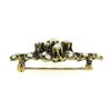 Image 6 : Vintage Victorian Revival 14K Yellow Gold Cabochon Opal Seed Pearl Brooch Pin