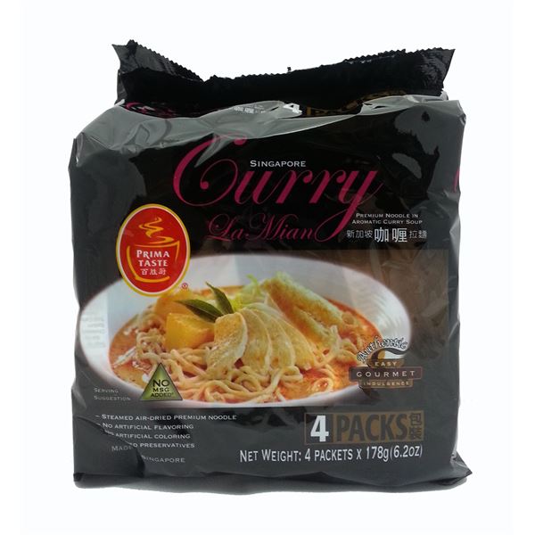 NEW 5 X 178G SINGAPORE CURRY LA MIAN