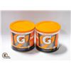 Image 1 : NEW 2 X 560G GATORADE ORANGE DRINK POWDER