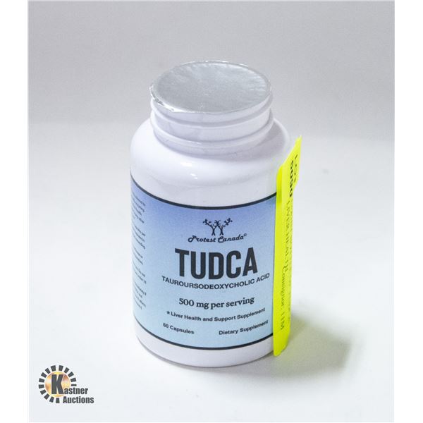 NEW 60 COUNT BOTTLE OF TUDCA 500MG LIVER HEALTH