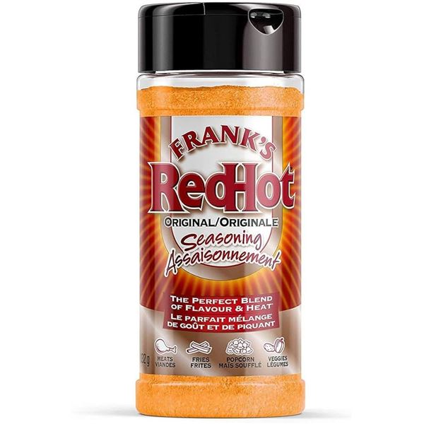 NEW FRANK'S RED HOT ORIGINAL SEASONING 132G