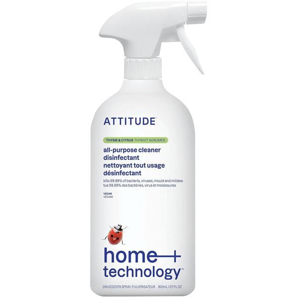 NEW ATTITUDE ALL PURPOSE CLEANER THYME AND CITRUS