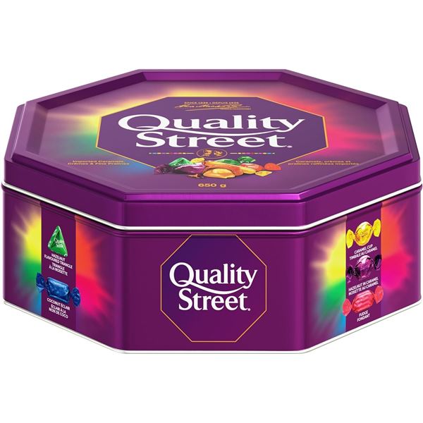 NEW QUALITY STREET IMPORTED CARAMELS 650G