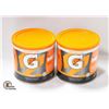 Image 1 : NEW 2 X 560G GATORADE ORANGE DRINK POWDER
