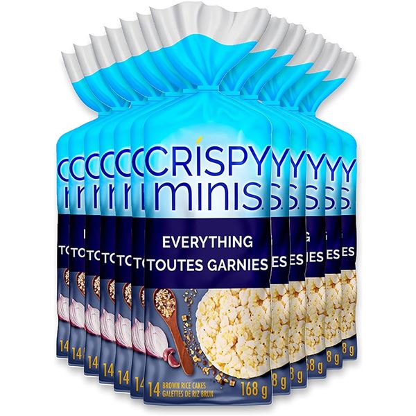 NEW CRISPY MINIS EVERYTHING FLAVOR RICE CAKES